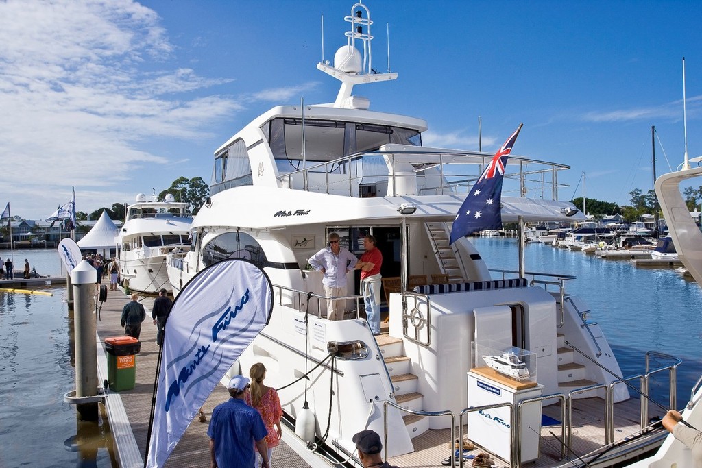 Sanctuary Cove 2009 onwater luxury © Sanctuary Cove International Boat Show http://www.sanctuarycoveboatshow.com.au/